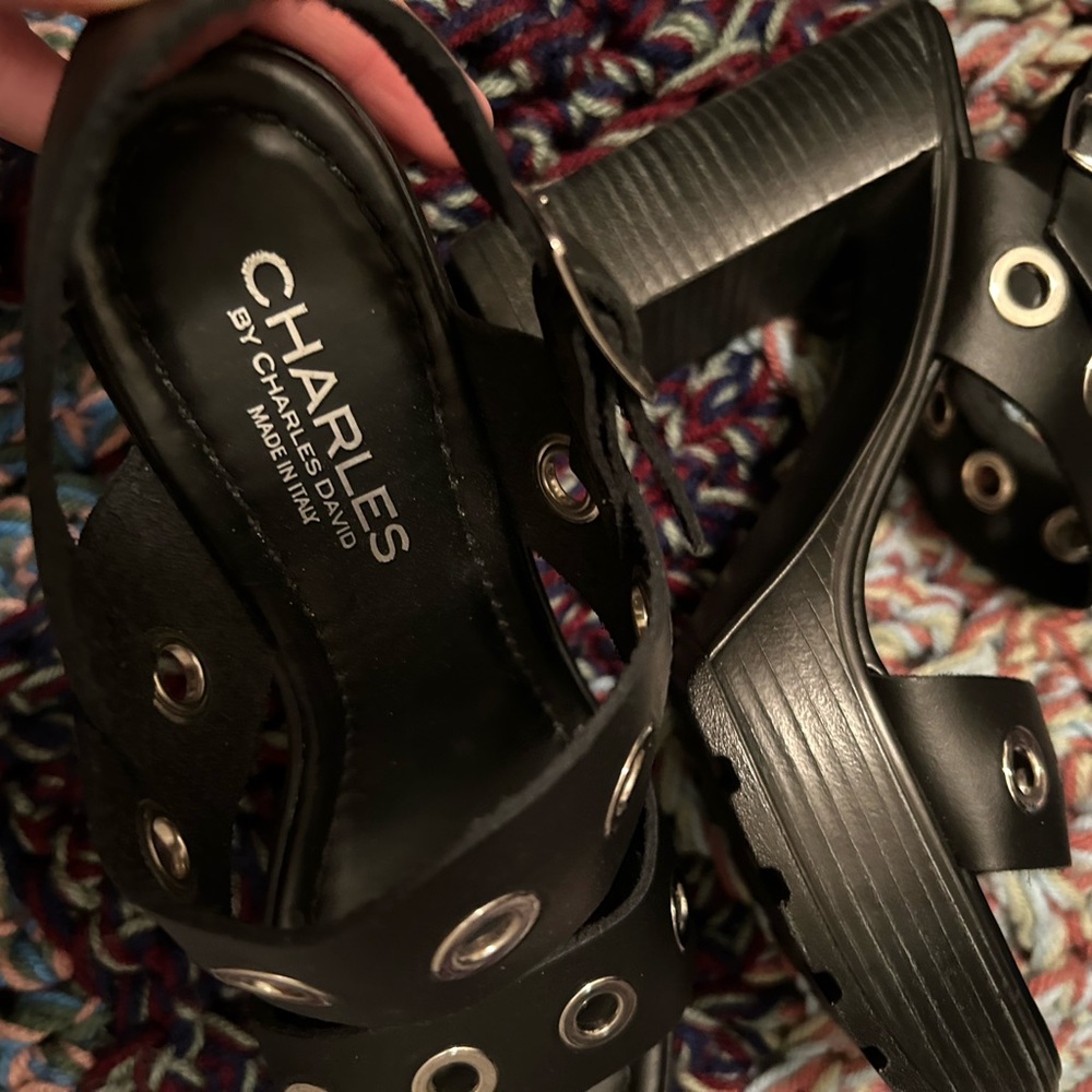 New Charles David Block Heels (Worn Once/No Box) - image 2